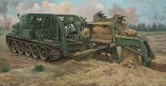 Trumpeter - BTM-3 High-Speed Trench Digging Vehicle 